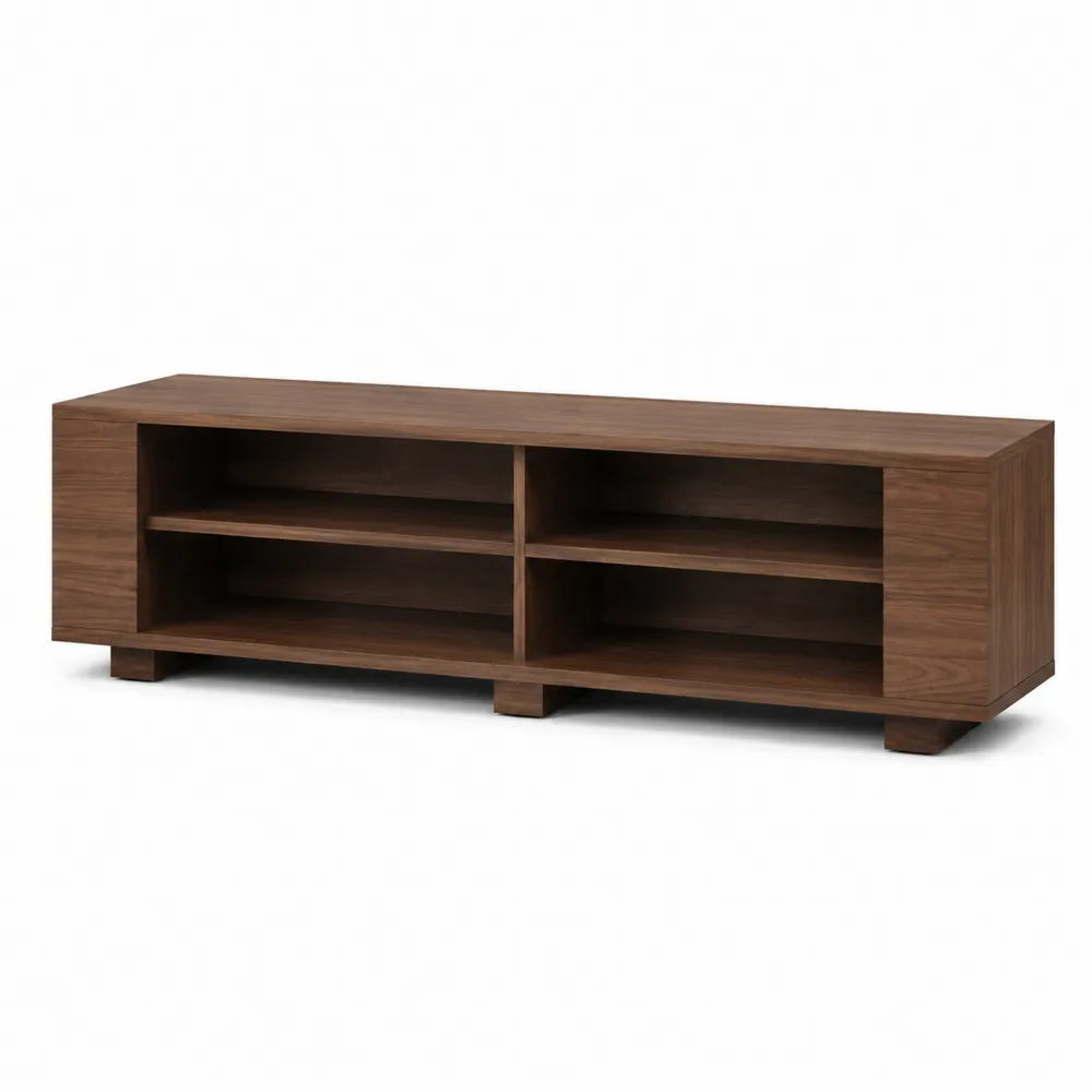 Drewniana szafka RTV z orzecha 120cm
